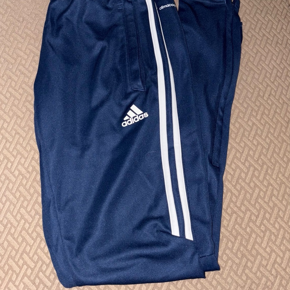 Adidas Kids Navy Track Pants